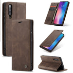 Custodia portafoglio in pelle con slot carte per OnePlus 7
