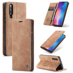 Custodia portafoglio in pelle con slot carte per OnePlus 7