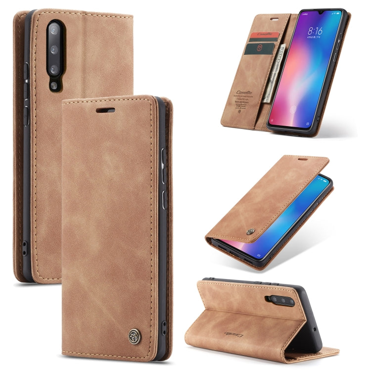 Custodia portafoglio in pelle con slot carte per OnePlus 7