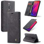 Custodia portafoglio in pelle con slot carte per OnePlus 7