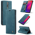 Custodia portafoglio in pelle con slot carte per OnePlus 7