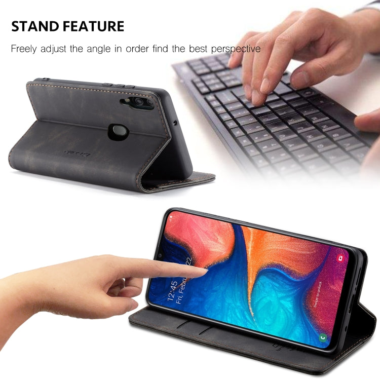 Custodia portafoglio in pelle per Samsung Galaxy A20e