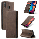 Custodia portafoglio in pelle per Samsung Galaxy A20e
