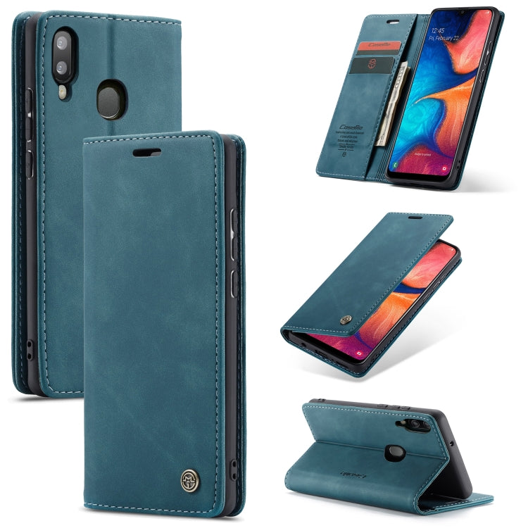 Custodia portafoglio in pelle per Samsung Galaxy A20e