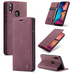 Custodia portafoglio in pelle per Samsung Galaxy A20e