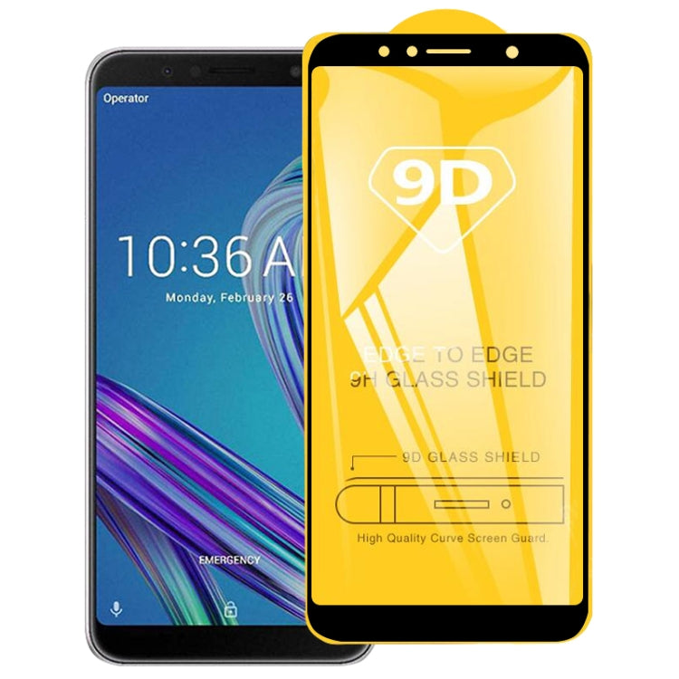 Pellicola in vetro temperato a schermo intero con colla intera 9D, For OnePlus 7 (1 PC), For Asus Zenfone Max Pro (M1) ZB601KL, For Asus Zenfone Max Pro (M2) ZB631KL, For Asus Zenfone Max (M2) ZB633KL