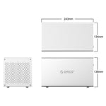 ORICO WS400C3 Dock 4 Bay USB-C per HDD/SSD 3,5" 40TB