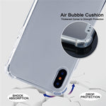Custodia TPU trasparente anticaduta per iPhone X/XS