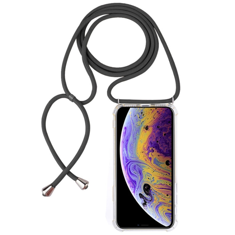 Custodia TPU trasparente anticaduta per iPhone X/XS