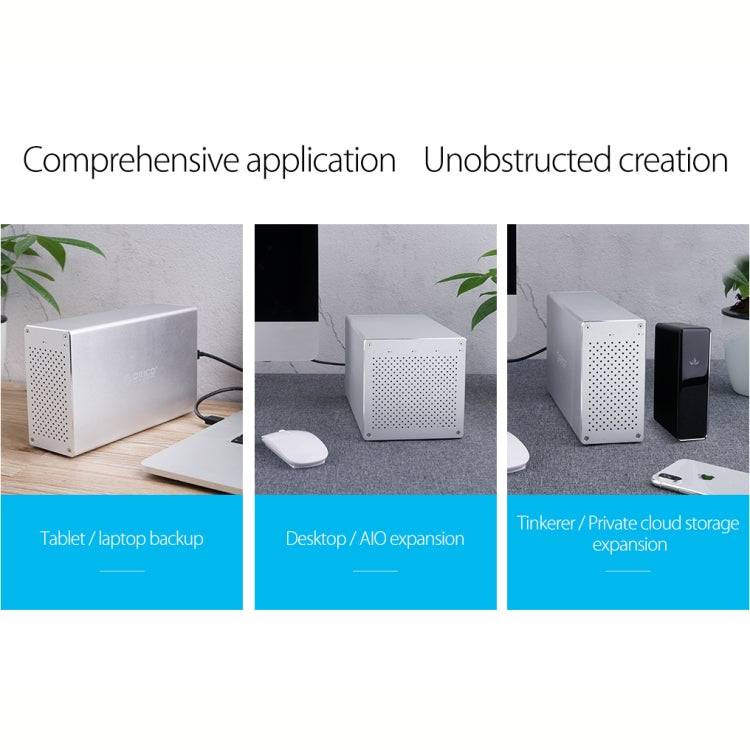 ORICO WS500RC3 Docking station SATA 3,5" 5 bay USB-C