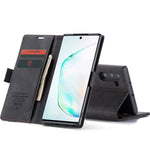 Custodia portafoglio in pelle flip per Samsung Galaxy Note10