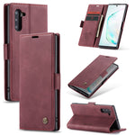 Custodia portafoglio in pelle flip per Samsung Galaxy Note10