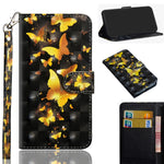Modello di pittura 3D Flip orizzontale Custodia in pelle TPU + PU con supporto e slot per schede e portafoglio, For Huawei Y7 (2019) / Y7 Pro (2019) / Y7 Prime (2019), For Huawei Honor 8X