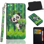 Modello di pittura 3D Flip orizzontale Custodia in pelle TPU + PU con supporto e slot per schede e portafoglio, For Huawei Y7 (2019) / Y7 Pro (2019) / Y7 Prime (2019), For Huawei Honor 8X