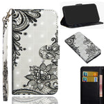 Modello di pittura 3D Flip orizzontale Custodia in pelle TPU + PU con supporto e slot per schede e portafoglio, For Huawei Y7 (2019) / Y7 Pro (2019) / Y7 Prime (2019), For Huawei Honor 8X