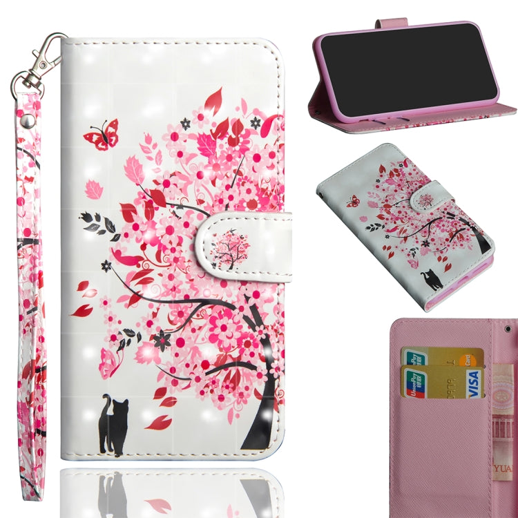 Modello di pittura 3D Flip orizzontale Custodia in pelle TPU + PU con supporto e slot per schede e portafoglio, For Huawei Y7 (2019) / Y7 Pro (2019) / Y7 Prime (2019), For Huawei Honor 8X
