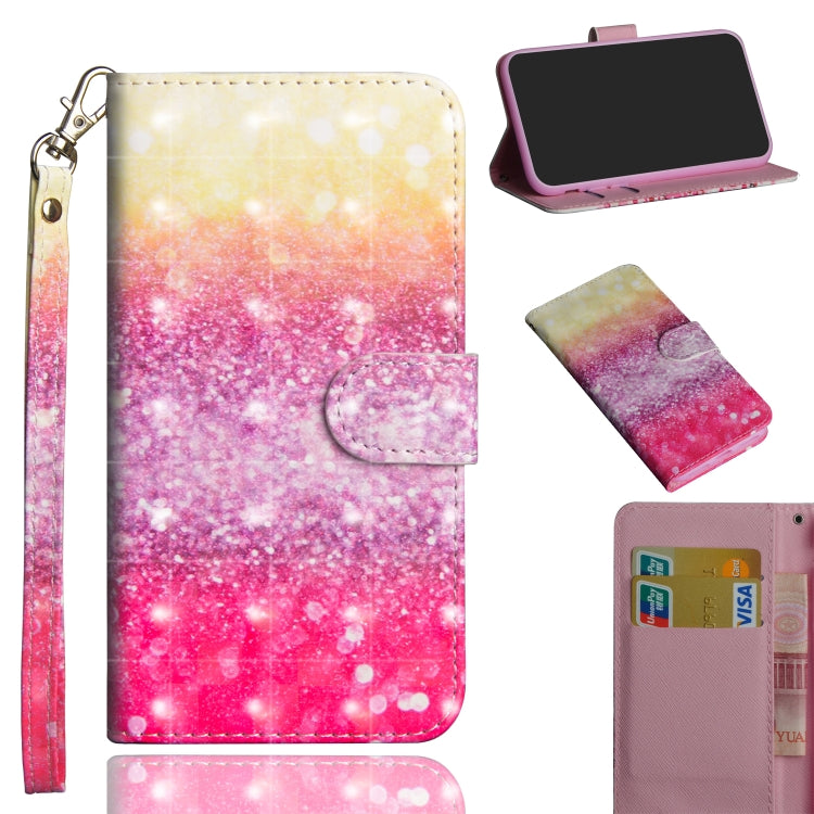 Modello di pittura 3D Flip orizzontale Custodia in pelle TPU + PU con supporto e slot per schede e portafoglio, For Huawei Y7 (2019) / Y7 Pro (2019) / Y7 Prime (2019), For Huawei Honor 8X
