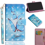 Modello di pittura 3D Flip orizzontale Custodia in pelle TPU + PU con supporto e slot per schede e portafoglio, For Huawei Y7 (2019) / Y7 Pro (2019) / Y7 Prime (2019), For Huawei Honor 8X