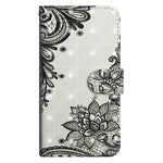 Modello di pittura 3D Flip orizzontale Custodia in pelle TPU + PU con supporto e slot per schede e portafoglio, For Huawei Y7 (2019) / Y7 Pro (2019) / Y7 Prime (2019), For Huawei Honor 8X