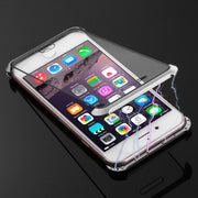 Custodia in vetro temperato magnetica per iPhone 8