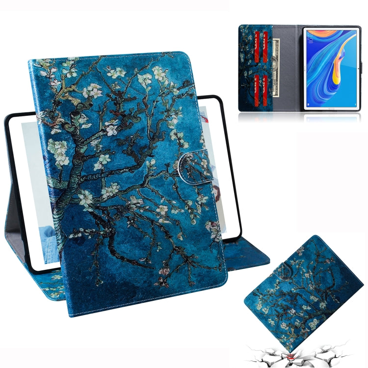 Custodia portafoglio in pelle per Huawei MediaPad M6 10.8
