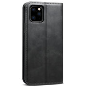 Custodia in pelle a conchiglia per iPhone 11