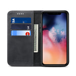 Custodia in pelle a conchiglia per iPhone 11
