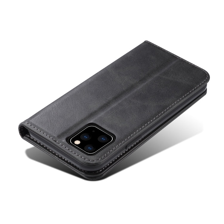Custodia in pelle a conchiglia per iPhone 11