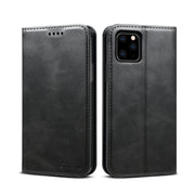 Custodia in pelle a conchiglia per iPhone 11