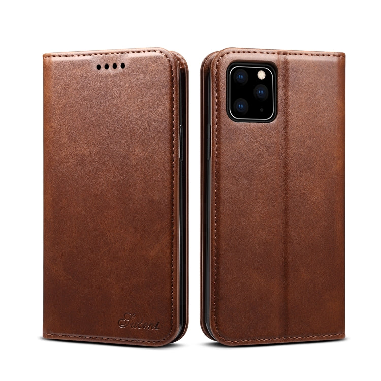 Custodia in pelle a conchiglia per iPhone 11