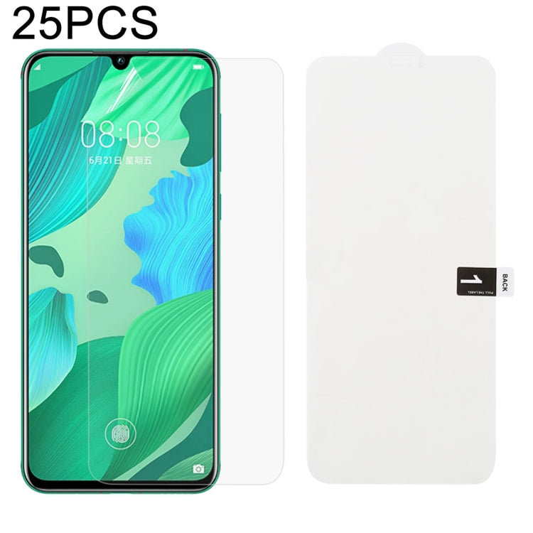 25 PCS Soft Hydrogel Film Full Cover Protezione frontale con cotone alcolico + Gratta e vinci per, For Huawei Honor 20 (25 PCS), For Huawei Honor 20 Pro (25 PCS), For Huawei P30 (25 PCS), For Huawei P30 Pro (25 PCS), For Huawei Mate 20 (25 PCS)        ...