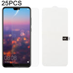 25 PCS Soft Hydrogel Film Full Cover Protezione frontale con cotone alcolico + Gratta e vinci per, For Huawei Honor 20 (25 PCS), For Huawei Honor 20 Pro (25 PCS), For Huawei P30 (25 PCS), For Huawei P30 Pro (25 PCS), For Huawei Mate 20 (25 PCS)        ...