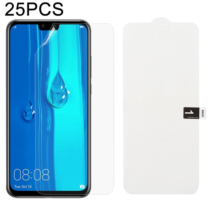 25 PCS Soft Hydrogel Film Full Cover Protezione frontale con cotone alcolico + Gratta e vinci per, For Huawei Honor 20 (25 PCS), For Huawei Honor 20 Pro (25 PCS), For Huawei P30 (25 PCS), For Huawei P30 Pro (25 PCS), For Huawei Mate 20 (25 PCS)        ...