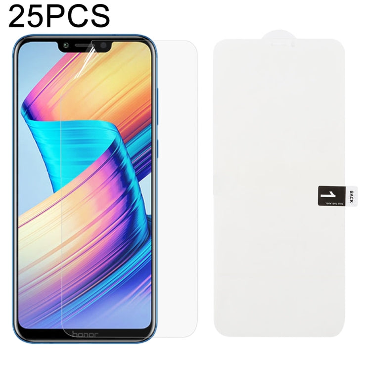 25 PCS Soft Hydrogel Film Full Cover Protezione frontale con cotone alcolico + Gratta e vinci per, For Huawei Honor 20 (25 PCS), For Huawei Honor 20 Pro (25 PCS), For Huawei P30 (25 PCS), For Huawei P30 Pro (25 PCS), For Huawei Mate 20 (25 PCS)        ...