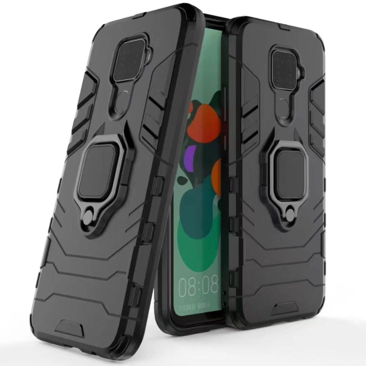 Custodia protettiva antiurto Panther PC + TPU con supporto ad anello magnetico per Huawei Nova 5i Pro / Mate 30 Lite, For Huawei Nova 5i Pro / Mate 30 Lite
