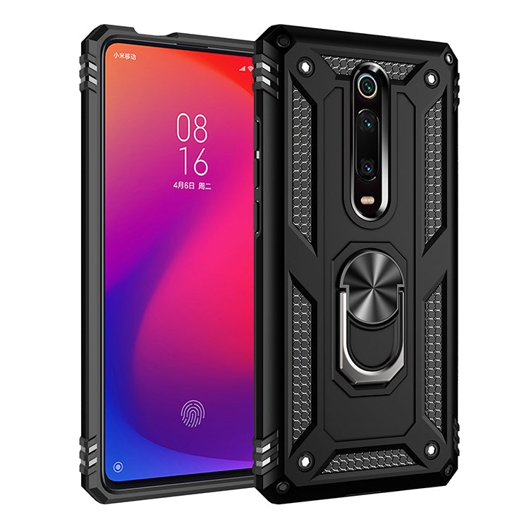 Armor Custodia protettiva antiurto in TPU + PC con supporto di rotazione a 360 gradi per, For Huawei Mate 20 Pro, For Xiaomi Redmi K20