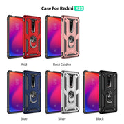Armor Custodia protettiva antiurto in TPU + PC con supporto di rotazione a 360 gradi per, For Huawei Mate 20 Pro, For Xiaomi Redmi K20
