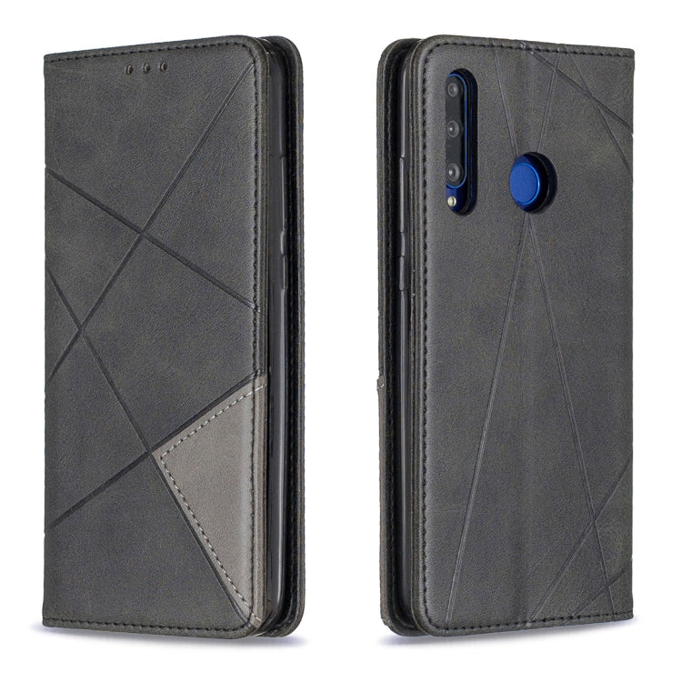 Custodia portafoglio in pelle per Huawei P Smart+ 2019