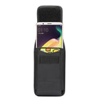 Marsupio in tessuto di nylon verticale universale multifunzionale in tessuto Oxford con slot per schede per smartphone da 6,4 pollici o inferiori, For 6.4 Inch