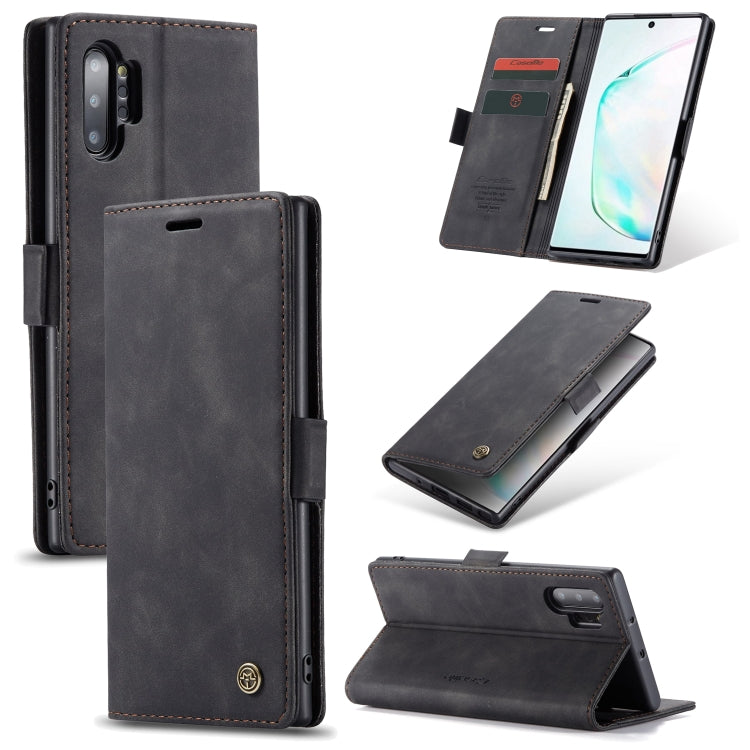 Custodia portafoglio in pelle con flip per Galaxy Note10+