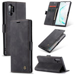 Custodia portafoglio in pelle con flip per Galaxy Note10+
