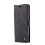 Custodia portafoglio in pelle con flip per Galaxy Note10+