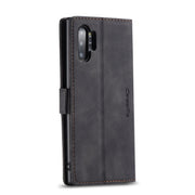 Custodia portafoglio in pelle con flip per Galaxy Note10+