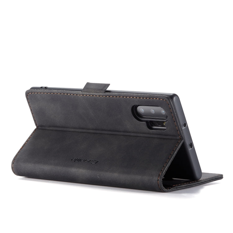 Custodia portafoglio in pelle con flip per Galaxy Note10+