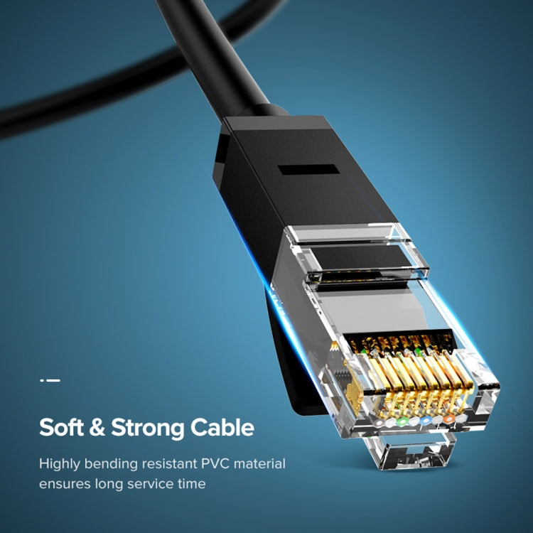 UGREEN NW102 Cat6 RJ45 Cavo Ethernet rotondo a doppino intrecciato domestico Gigabit, 1m, 2m, 3m, 5m, 8m, 10m, 15m, 20m