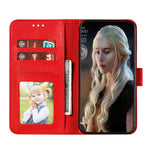 Custodia in pelle flip orizzontale con motivo a piume Litchi Texture con portafoglio, supporto e slot per carte, For LG K50, For LG Stylo 4, For LG Stylo 5, For OnePlus 7 Pro