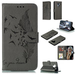 Custodia in pelle flip orizzontale con motivo a piume Litchi Texture con portafoglio, supporto e slot per carte, For LG K50, For LG Stylo 4, For LG Stylo 5, For OnePlus 7 Pro