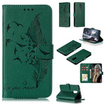 Custodia in pelle flip orizzontale con motivo a piume Litchi Texture con portafoglio, supporto e slot per carte, For LG K50, For LG Stylo 4, For LG Stylo 5, For OnePlus 7 Pro