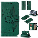 Custodia in pelle flip orizzontale con motivo a piume Litchi Texture con portafoglio, supporto e slot per carte, For LG K50, For LG Stylo 4, For LG Stylo 5, For OnePlus 7 Pro