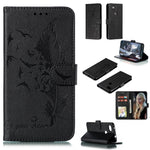 Custodia in pelle flip orizzontale con motivo a piume Litchi Texture con portafoglio, supporto e slot per carte, For Google Pixel 3a XL, For Google Pixel 4